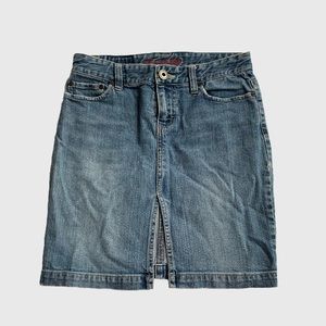 Y2K Vintage 2000s American Eagle Denim Jean Skirt Size 0